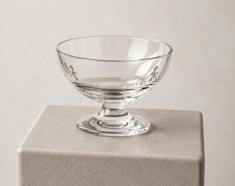 La Rochère Ice Crean Cups with Bee Detail (Set of 4)