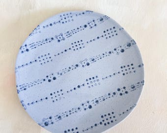 Anthropologie Handmade Ceramic Side/Dessert Plates (Set of 2)
