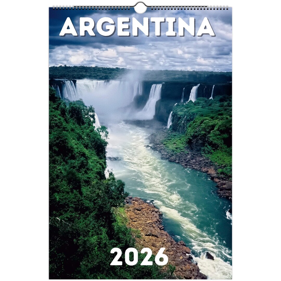 Argentina Wall Calendar 2026 - Etsy