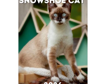 Calendario de pared con raquetas de nieve 2026