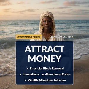 Lectura para atraer dinero, abundancia y riqueza / Eliminación de bloqueos financieros, invocaciones y talismán de riqueza / El mismo día / Descarga digital
