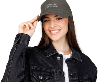 New Morning New Mercies Corduroy Cap | Embroidered Vintage Baseball Hat