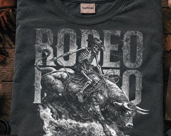 Rodeo Cowboy PNG, Howdy Halloween, Ghost Bull Rider Graphic. Rustic Country Cowboy Cowgirl Sublimation, Trendy Western Halloween PNG
