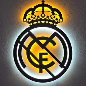 Real madrid led logo - Etsy 日本