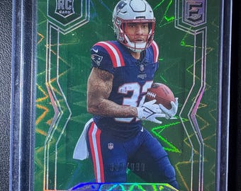 Treveyon Henderson / Green Lazer Donruss Elite /999