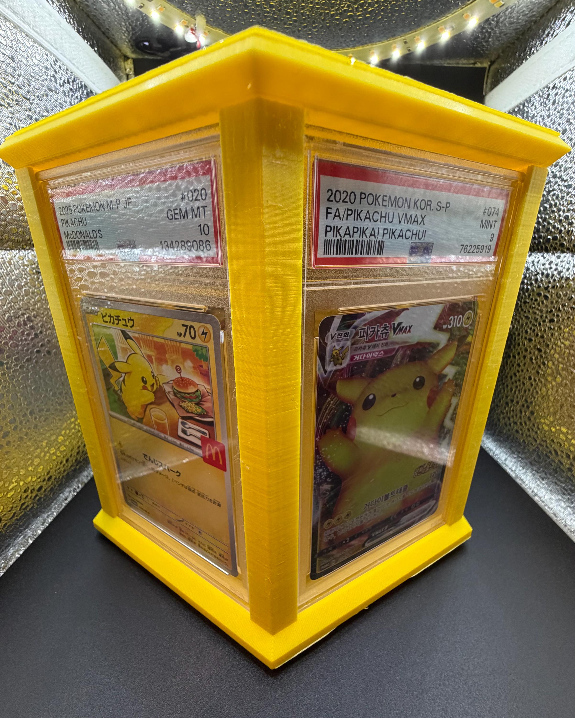Rotating Card Display - PSA Rotating Hexagon - Etsy