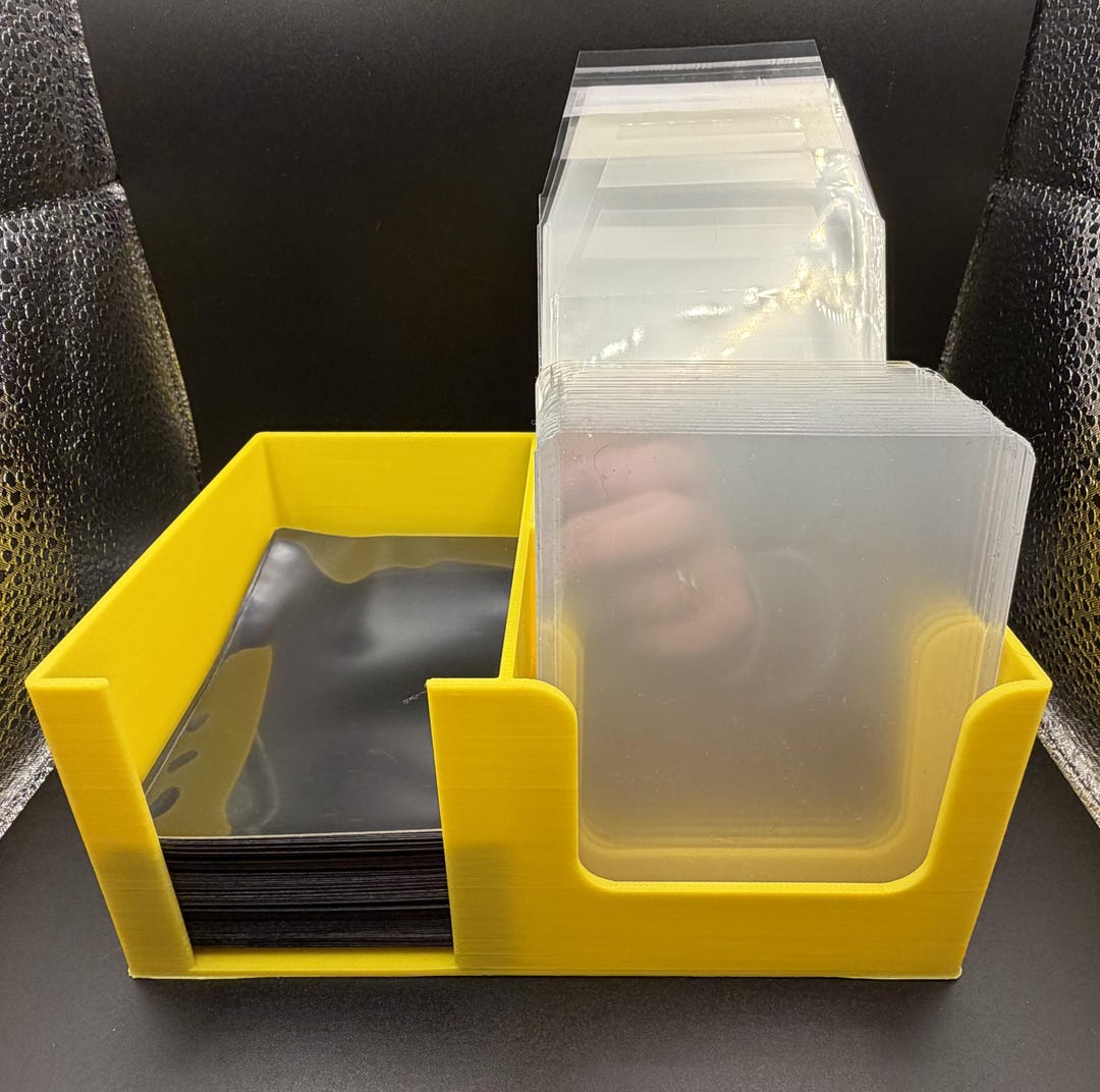 Tcg/sports Card Organizer: Toploader & Penny Sleeve Trading Card ...