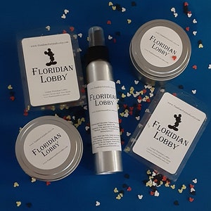 Floridian Lobby Resort Wax Melts, Spray, or candle - Green Clover and Aloe Scent Deluxe