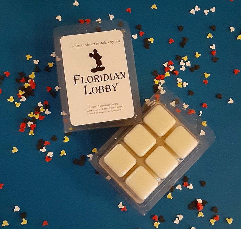 Floridian Lobby Resort Wax Melts, Spray, candle Green Clover and Aloe Scent Deluxe image 5