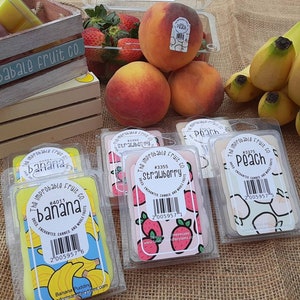 Improbable Fruit Co Wax Melts choose from three great scents