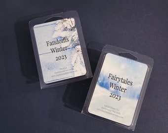 Winter  2023 Fandoms and Fairytales Scents Wax Melts, Candles and Room Sprays Scents