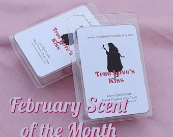 February Scent of the Month  True Love's Kiss Sleeping Beauty Wax tarts- Love Spell Scented- Disney Inspired Scented Wax Tart- Wax melt