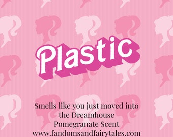 Plastic Doll Wax Melts, Candles and Room Sprays  Pomegranate Scented