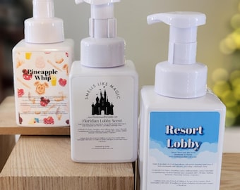 Magical Theme Park Lightly Scented Foaming Hand Soap Gentle and Plant Based
