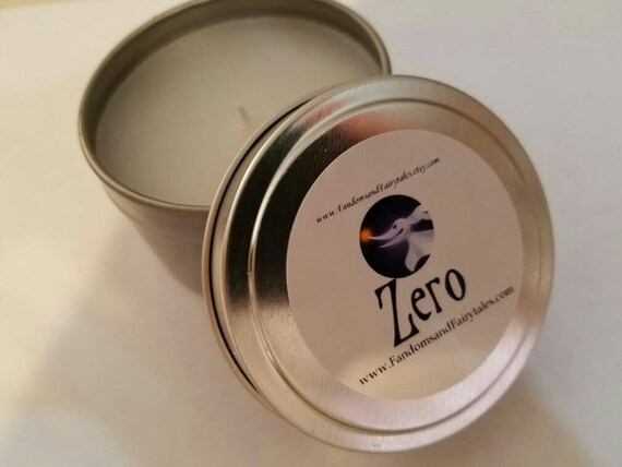 Zero NMBC Candle Peppermint Fluff Scented Candle Nightmare | Etsy