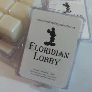Floridian Lobby Resort Wax Melts, Spray, candle Green Clover and Aloe Scent Deluxe image 2