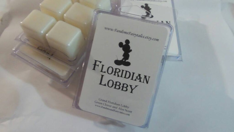 Floridian Lobby Resort Wax Melts, Spray, candle Green Clover and Aloe Scent Deluxe image 2