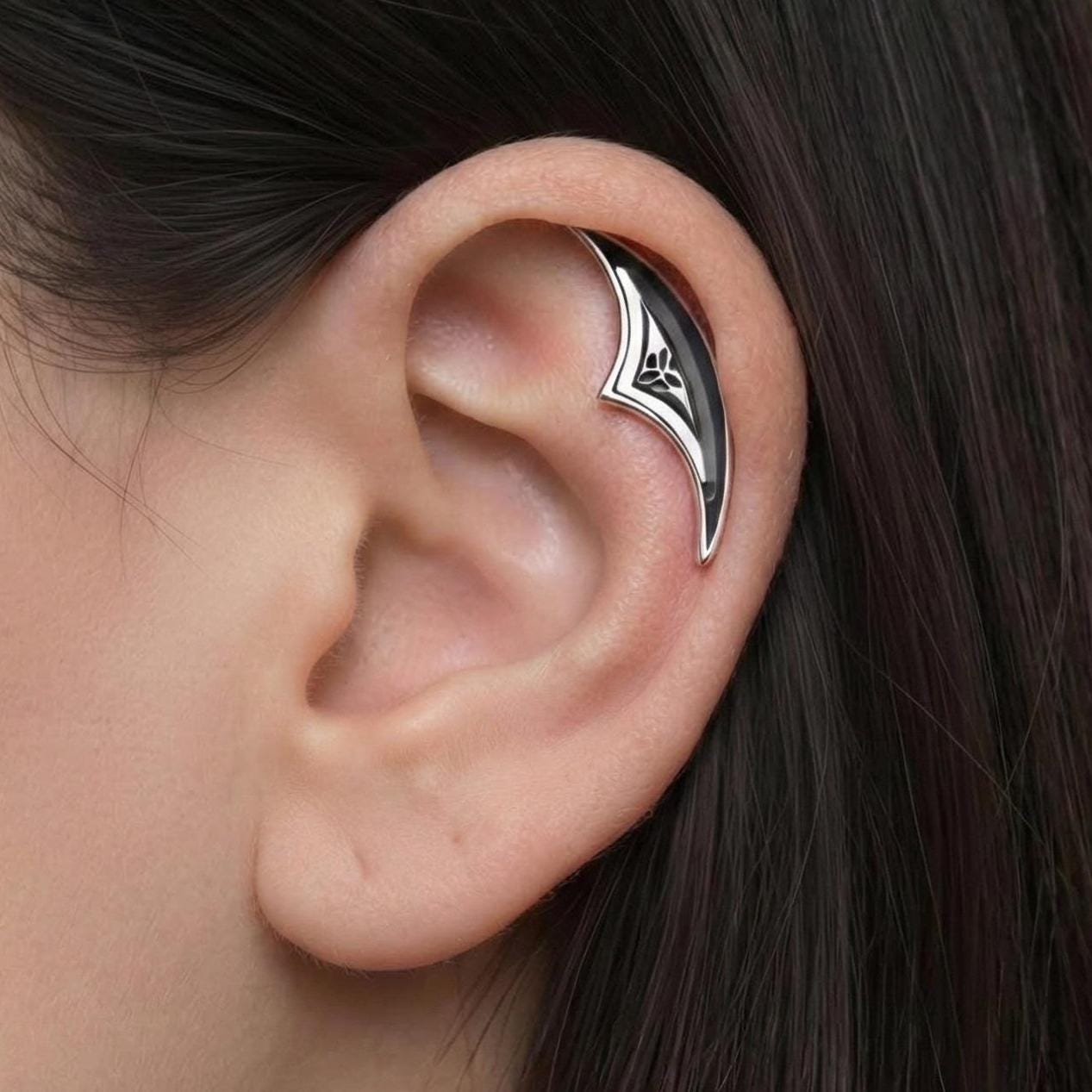 Tragus Helix Orecchio Cartilagine Gioiello Piercing Spina Stud Fiore