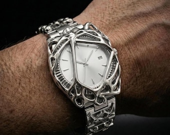 Gothic Style Opium Watch With Solid Stainless Steel Claws Very