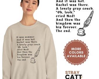 The One With Chandler's Poem Crewneck Sweatshirt