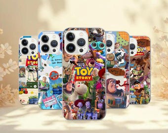 Toy Story Phone Case Pixar Cartoon Cover for iPhone 17 Pro Max, 16