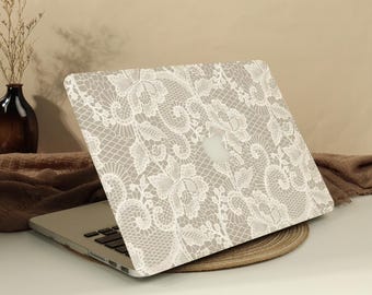 Funda rígida mate blanca Whisper para MacBook con logo, MacBook Neo 2026, MacBook Air 13 15 M5, MacBook Pro 14 15 16, accesorio personalizado para portátil