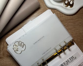 Personalized A6 Matte Laminated Vellim Cash Envelopes