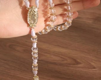 Jungfrau Maria mit Kreuz Rosenkranz