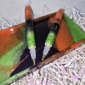 Diamond Art Twist Pick Pen-decorated with glitter and resin