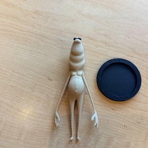 Marcus the worm 3d print figure home decor