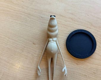Marcus the worm 3d print figure home decor