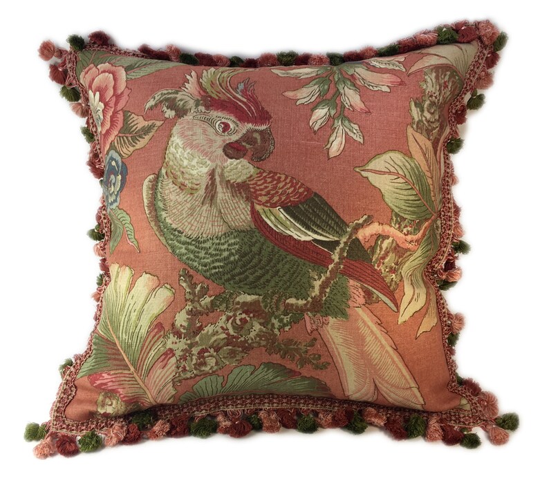 Glorious Parrot Pillow