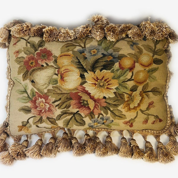 Aubusson Pillow Etsy