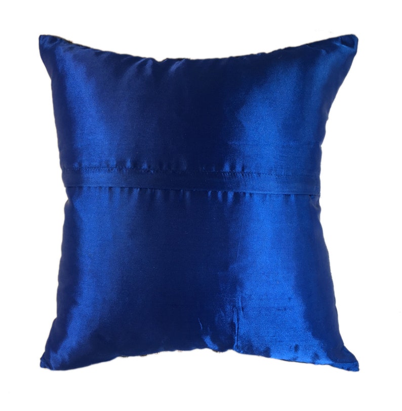 Sumptuous Royal Blue & Gold Pillow Etsy