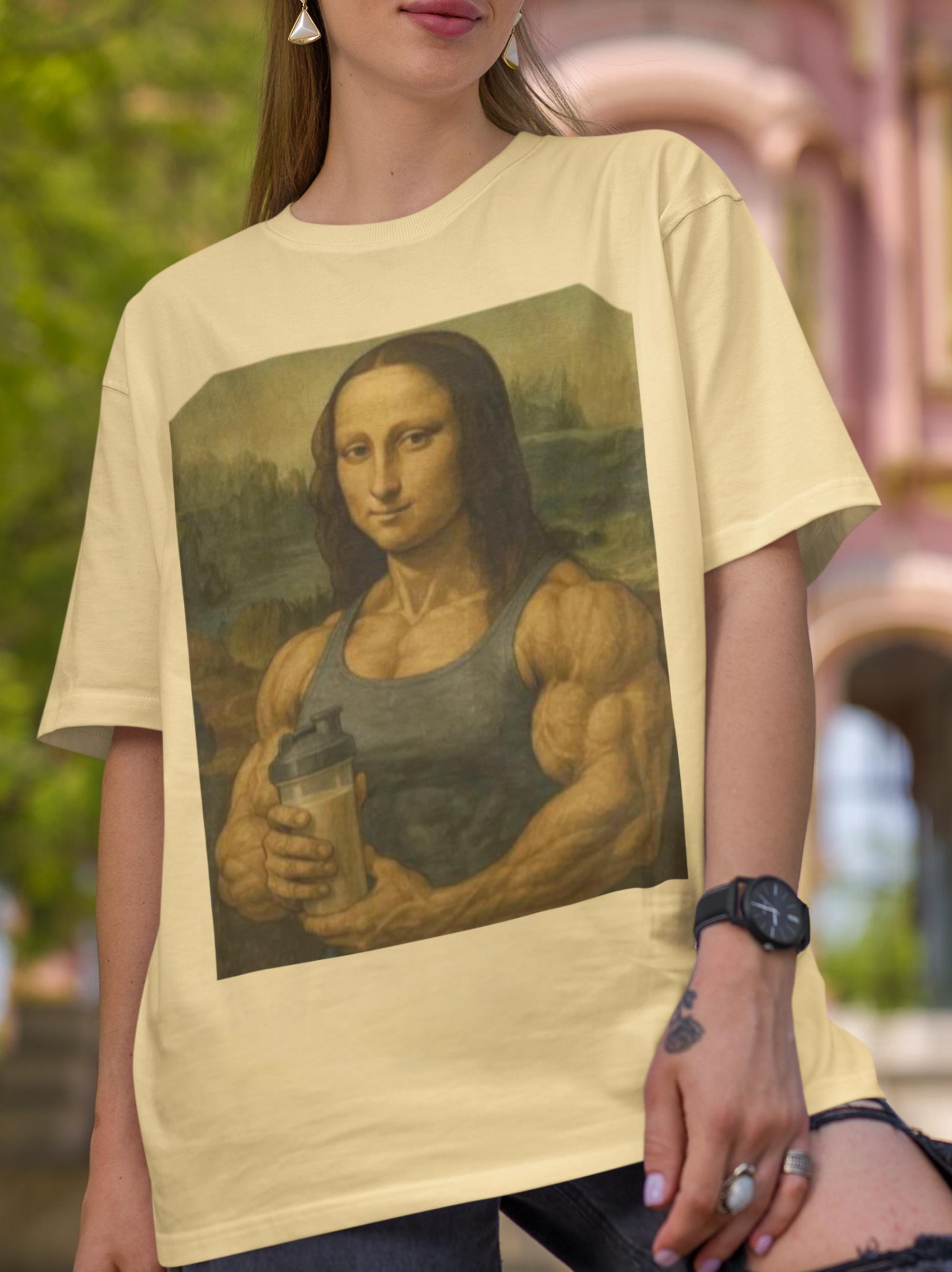 Mona lisa gym shirt - Etsy 日本