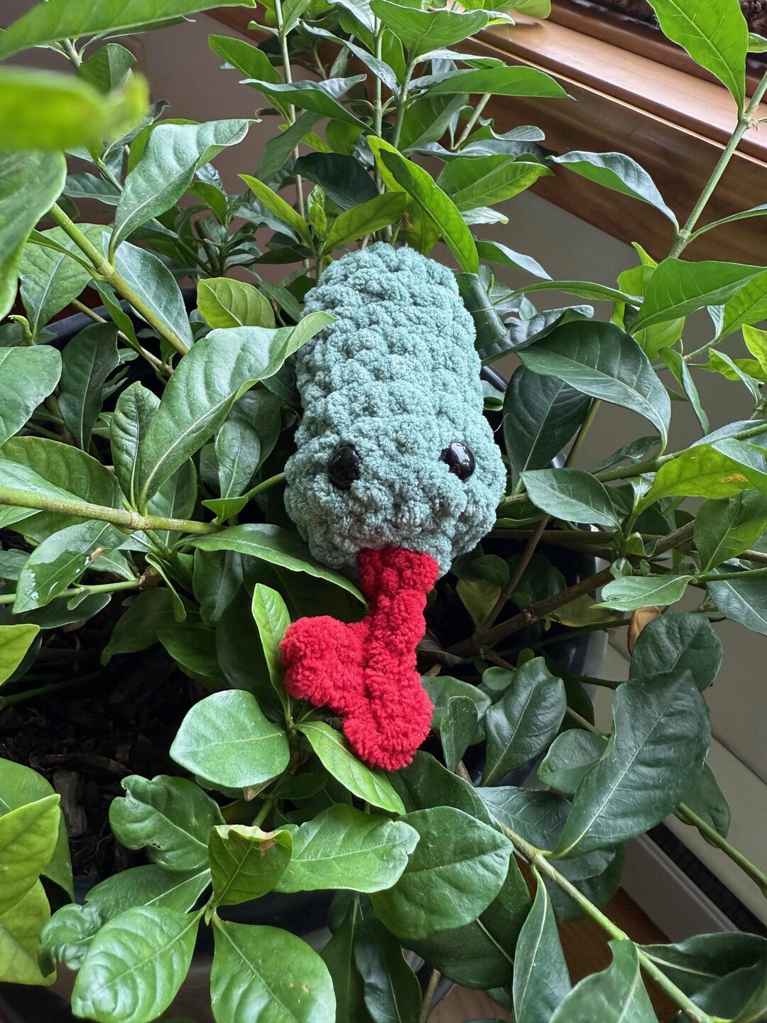 Dearpy Snake Mini Crocheted Derpy Snake - Etsy