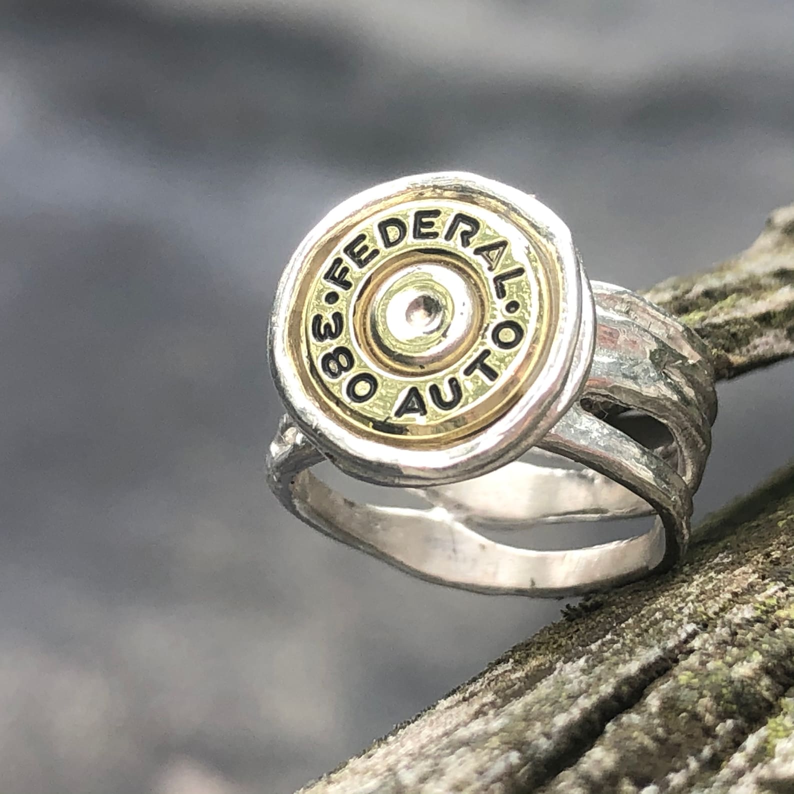 Sterling Silver Bullet Ring Bullet Jewelry Bullet and Etsy