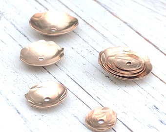 Bronze Earring Jackets | Stacking Earring Jackets | Ear Jackets for your Studs | Your Choice of Ear Jackets