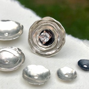 Sterling Silver Ear Jackets, Layering Jewelry, Earring Jackets, Silver Ear Jacket, Stack, Earring Jacket, Stud Ear Jacket