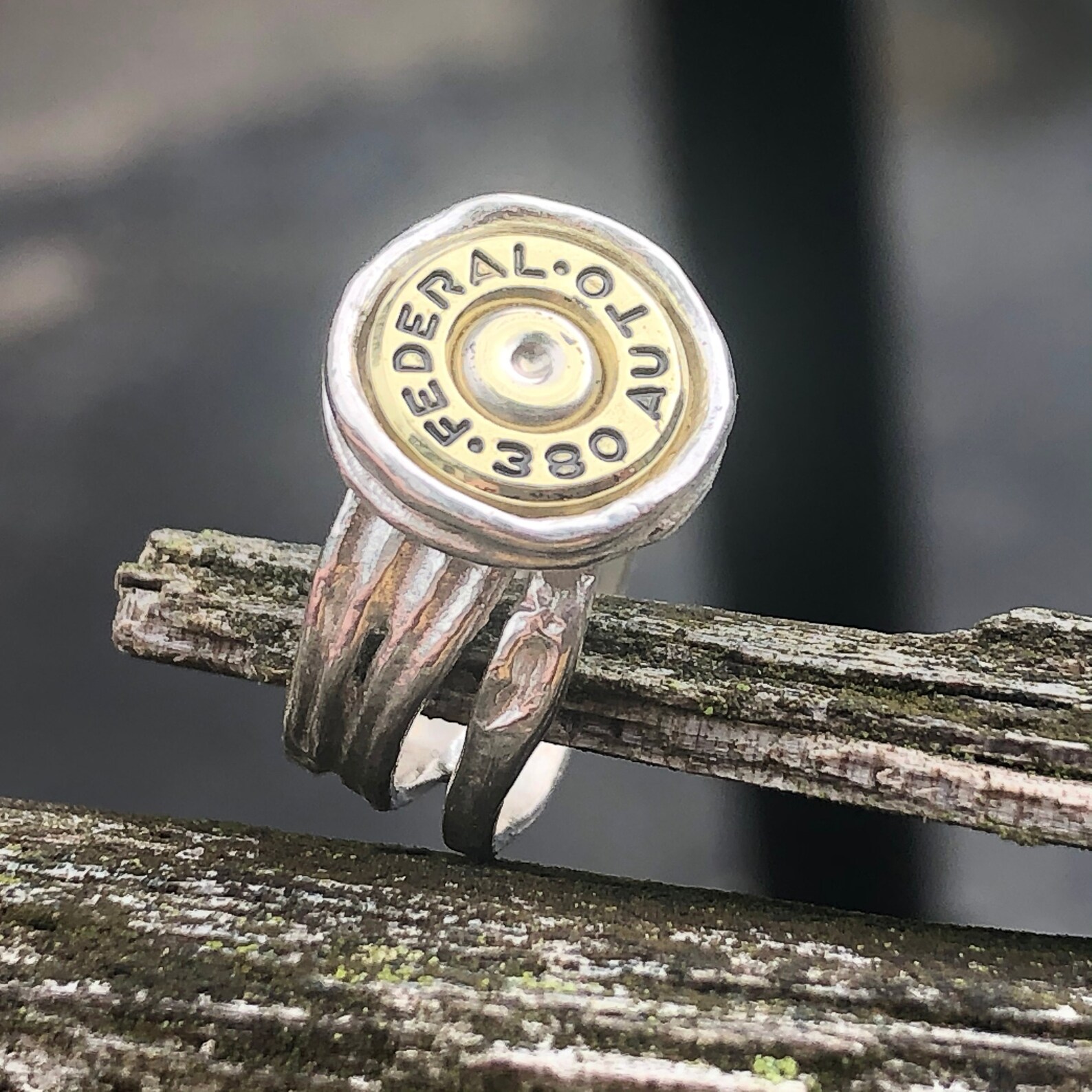 Sterling Silver Bullet Ring Bullet Jewelry Bullet and Etsy