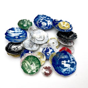 Distressed Painted Sterling Silber Ohr Jacken, Silber Ohrring Jacken, Ohr Jacke Ohrringe, Die Ohrring Bar Ohr Jacken,