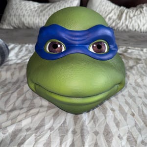 TMNT Leonardo Film 1990 3D Gedruckter Cosplay Helm