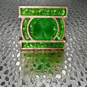John Stewart Green Lantern Cosplay-ring 2026 Resintryckt