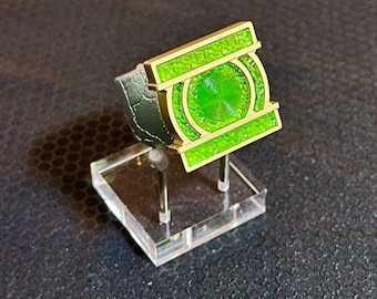 Anello cosplay in resina con stampa "Lanterns 2026" - Taglie 8-16