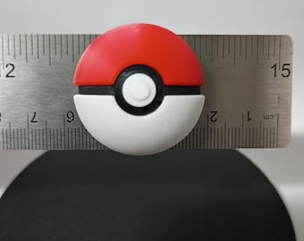 3D Printed Magnets - N3D Designed, Pokéball, Great, Ultra, Master, Love, Rocket, Premier, Dive, Eevee, Pikachu