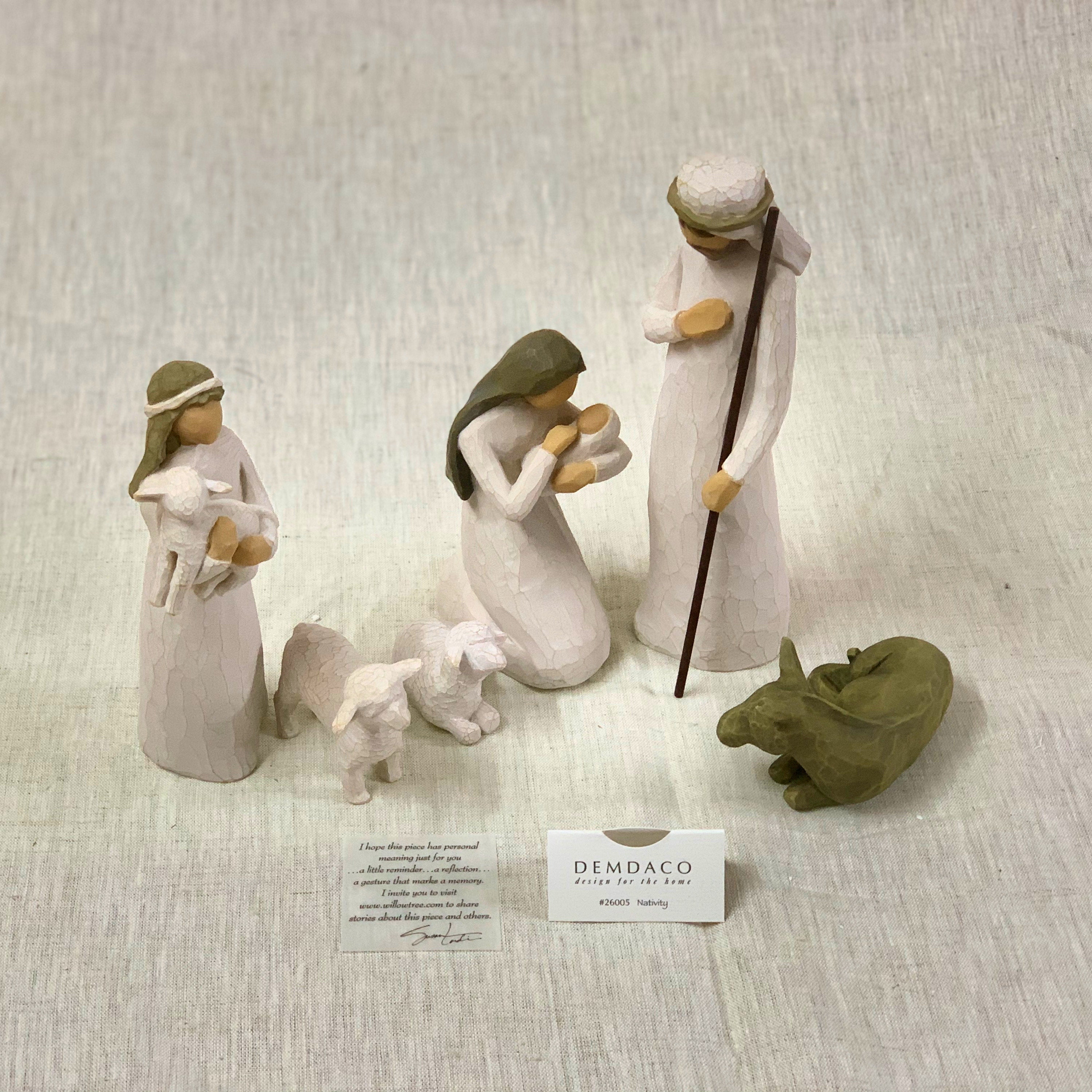 Willow Tree Nativity Figurines Nativity Set_6 Pieces Etsy Australia