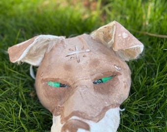 Máscara de zorro therian