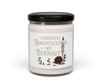 Momentan romantisierend Meine Ausbrennerkerze | Soja 9oz