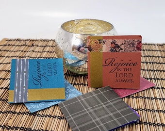 Set of 5 Religious Mini Cards and Envelopes