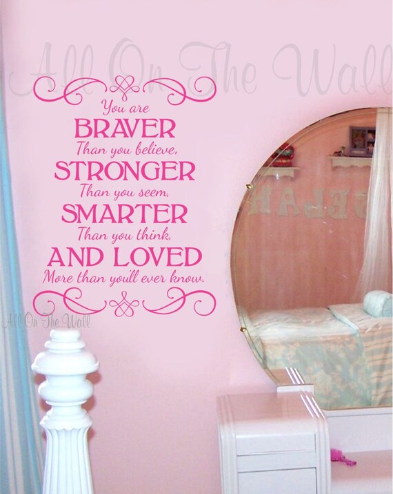 Wall Decal Baby Girl Nursery Wall Quote Vinyl Lettering Saying Etsy